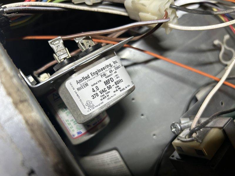 Responded to no-heat call for aging furnace showing pressure switch code. Diagnosed issue as blocked intake pipe with bird nest obstruction, which was successfully removed. Further inspection revealed delayed ignition on last burner and noisy blower motor during startup. System operational after service, but customer advised of potential component replacement needs for both burners and blower motor.