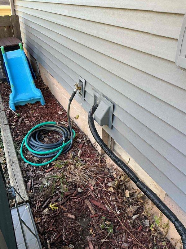 Responded to no heat warranty service call for recently installed Lennox heat pump system. Diagnosed issue as discharge thermostat in coil cutting signal to furnace. Temporarily bypassed thermostat to restore heating function and ordered replacement part. After system reset, monitored operation for 30 minutes with line temperature at 150°F and supply at 95°F, confirming proper function of all components.