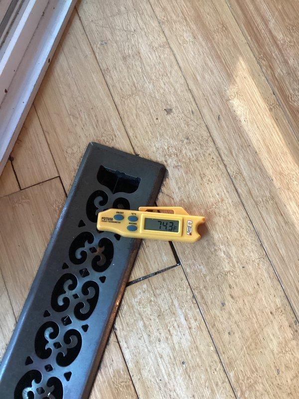 Responded to a no-heat service call for a heat pump and furnace system installed less than a year ago. Diagnosed a system changeover failure preventing proper heating operation. Identified ambient temperature lockout issue and restored temporary system operation while ordering necessary replacement part. Temperature readings confirmed proper heating function after repairs. Return visit scheduled for permanent repair once part arrives.