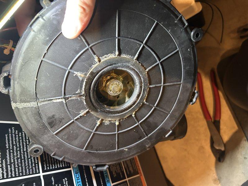Performed bi-annual tune-up on 19-year-old natural gas furnace. Conducted functional test for 20 minutes with satisfactory temperature rise and combustion readings. Identified weakening igniter (17 ohms), deteriorating inducer motor capacitor (6.5/7.5 µF), failing inducer motor seal with evidence of leakage, and burnt-out UV bulb. Customer approved UV bulb replacement and requested estimates for collector box replacement, duct cleaning services, and furnace replacement options.