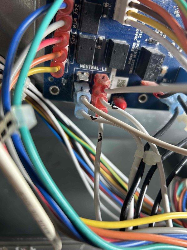 Diagnosed faulty control board causing communication failure with system. Installed new CREB43/22 circuit board, tested gas valve operation with readings at 3.48 WC, and confirmed carbon monoxide levels at 13 PPM. Successfully restored system functionality and completed necessary documentation.