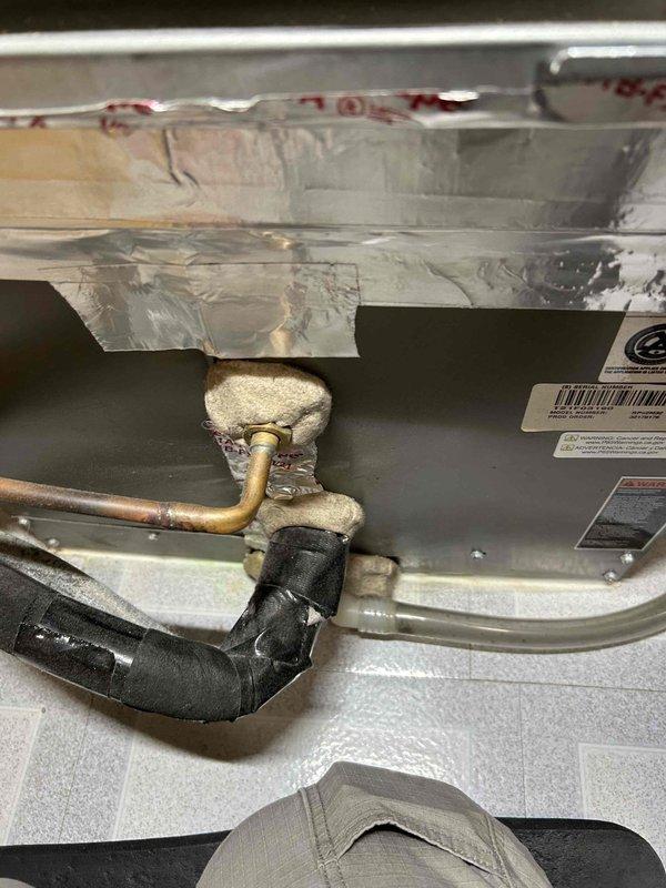 Performed standard tune-up on 9-year-old Lennox HVAC system including filter cleaning, carbon monoxide check, and gas pressure verification. Flame sensor rod reading at 1.3 μA; cleaned flame sensor, inspected burners and orifice. Recommended replacement of flame sensor. Homeowner advised to replace humidifier pad.