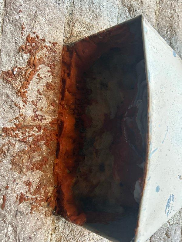 Inspected exterior ductwork terminations as requested due to reported insect infiltration. Identified severely rusted exhaust vent housing with compromised screening and evidence of improper sealing (caulk plugging). Replaced damaged vent termination to restore proper system operation and prevent further pest entry through the ventilation system.