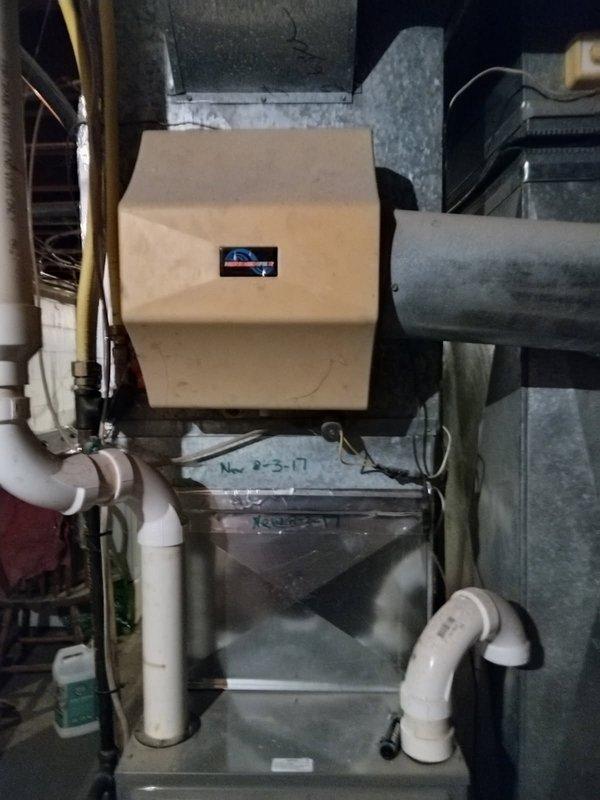 Diagnosed and resolved no heat issue in a Ruud furnace system by replacing a faulty thermostat. Performed thorough inspection of heat exchanger which showed good condition. System was test run to confirm proper operation of heating functions before completing service.