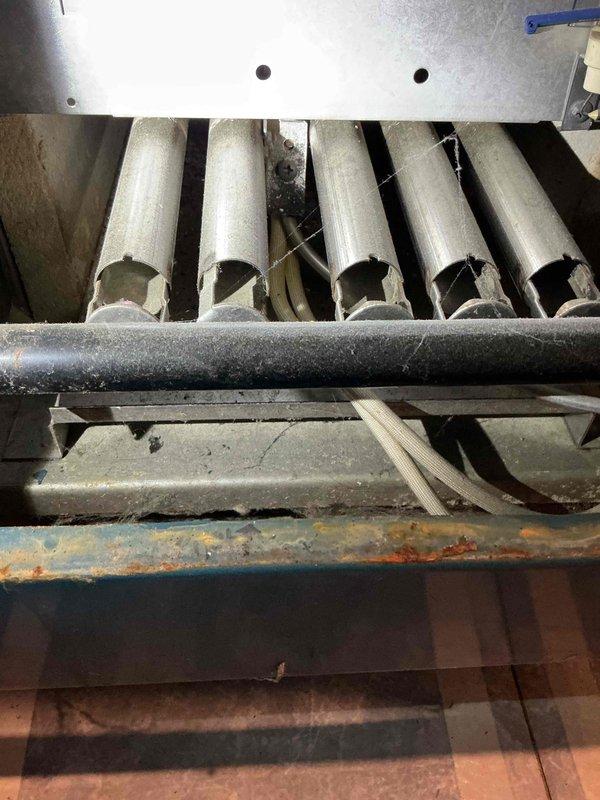 Responded to service call for 24-year-old Burnham boiler with temperature control issues in one of three zones. Diagnosed and replaced seized power head on zone valve that was stuck in open position, causing zone to overheat (85°+) regardless of thermostat setting. Noted two additional aging power heads requiring replacement, leaking gate valves at drains, leaking pressure relief valve, and 1ppm CO leak at lower left boiler jacket seal. Client enrolled in rewards program.