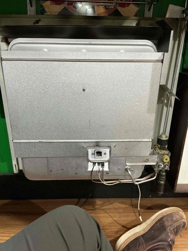 Responded to service call for direct vent garage heater in basement exhibiting intermittent heating issue. Diagnostic testing revealed pilot light ignites properly but main flame only sustains for approximately 30 seconds before extinguishing. Verified ventilation system is clear of obstructions. Unit appears to lack accessible flame sensor component. Determined specialized service required beyond standard repair capabilities due to equipment type.