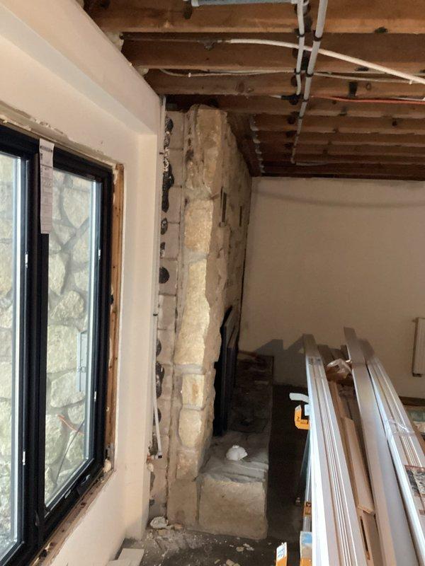 Completed installation of a new frost-free hose bibb with accompanying valve. Work was performed in residential space with exposed joists and plumbing lines. Previous service call by Keagan identified the need for replacement equipment, which was sourced from Hudson.