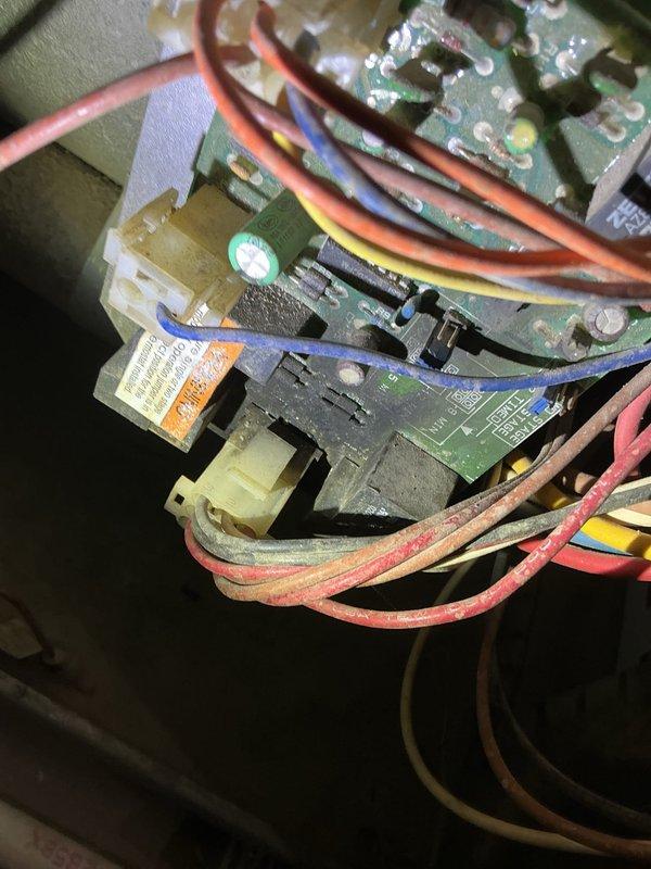 Diagnosed 25-year-old Lennox furnace with no heat condition. Discovered dual control board failures causing system errors including main power reversed and pressure switch opening during startup. Recommended complete replacement of both control boards or full system replacement due to advanced equipment age and component deterioration evidenced by soot accumulation.