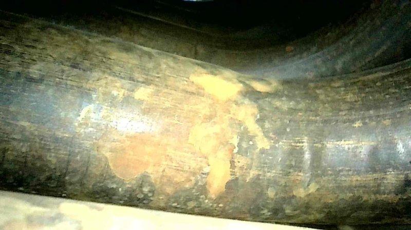 Responded to no heat call for aging system (10+ years). Diagnostic inspection revealed failed gas valve preventing ignition sequence. Due to unit's advanced age and previous component replacements (motor and pump last year), recommended full system replacement rather than further repairs. Visual inspection confirmed significant heat exchanger deterioration and component wear.