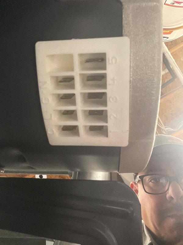 Successfully replaced faulty ECM blower motor in furnace unit. Installed new motor, reconnected wire harness terminals and interface control module, then performed complete system testing to verify proper operation of all components. Unit now functioning correctly with no issues observed.