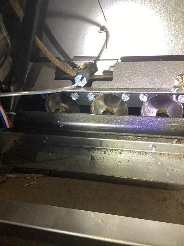 Completed scheduled bi-annual Family Rewards maintenance on 2-year-old boiler system. Performed comprehensive furnace tune-up with inspection of internal components including control board (displaying code 1311) and heat exchanger assembly. System is operating correctly with no issues identified or repairs required.