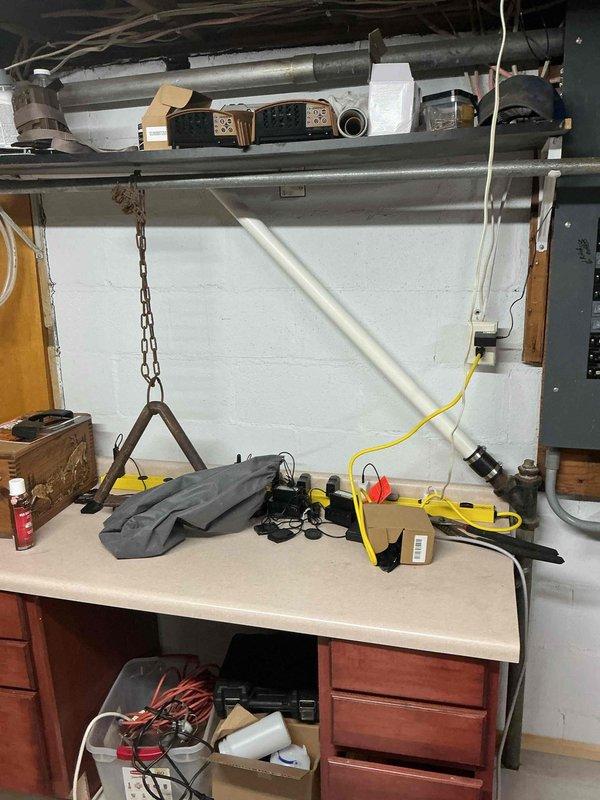 Responded to a kitchen sink clog causing backup. Diagnosed excessive length of drain line with deteriorated galvanized pipe section. Removed 6-foot section of compromised galvanized piping and replaced with new PVC drain line, restoring proper drainage function.