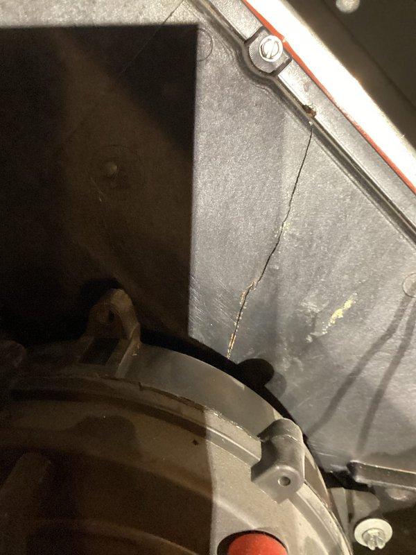 Responded to no-heat complaint on 20-year-old furnace. System was operational upon arrival but performed basic service including heat exchanger inspection, flame sensor cleaning, and condensate check. Identified a crack in the collector box and possible intermittent control board malfunction consistent with customer's description. Documented issues with photos and scheduled follow-up for potential component replacement.