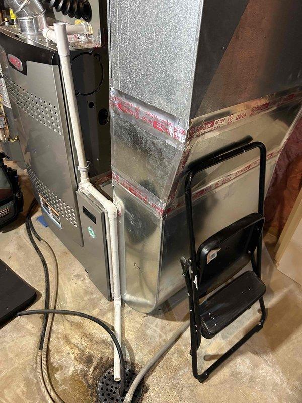 Performed annual tune-up on 8-month-old furnace that was operating normally. Completed preventive maintenance including cleaning flame sensor, checking filter, clearing condensation trap, and verifying proper gas pressure. Advised homeowner to replace air filter every 60-120 days and schedule annual maintenance to ensure continued optimal performance.