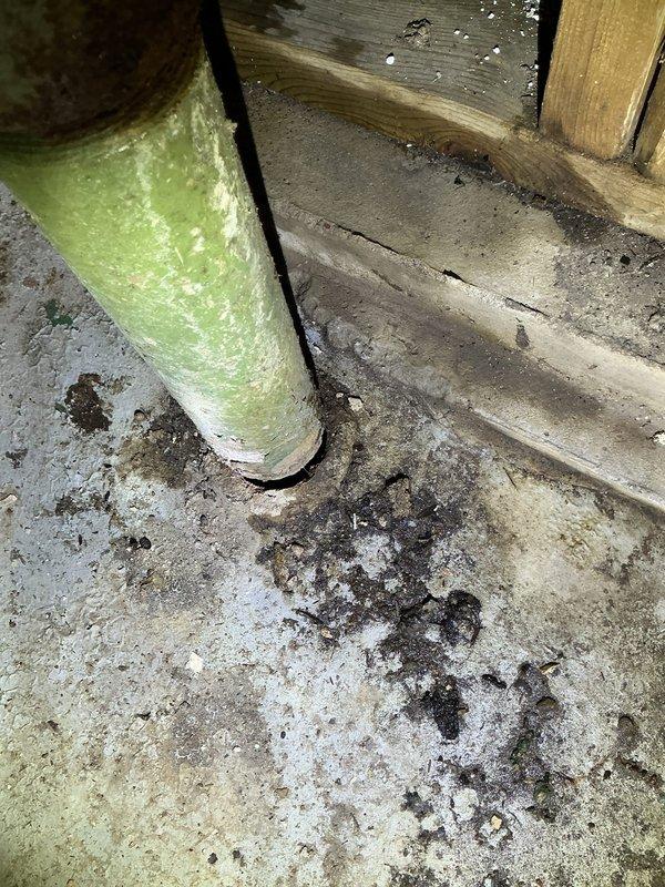 Diagnosed and replaced rusted kitchen drain pipe at concrete floor in basement where severe deterioration was causing drainage issues. Installed proper venting for kitchen sink to ensure proper drainage function and prevent future backups.