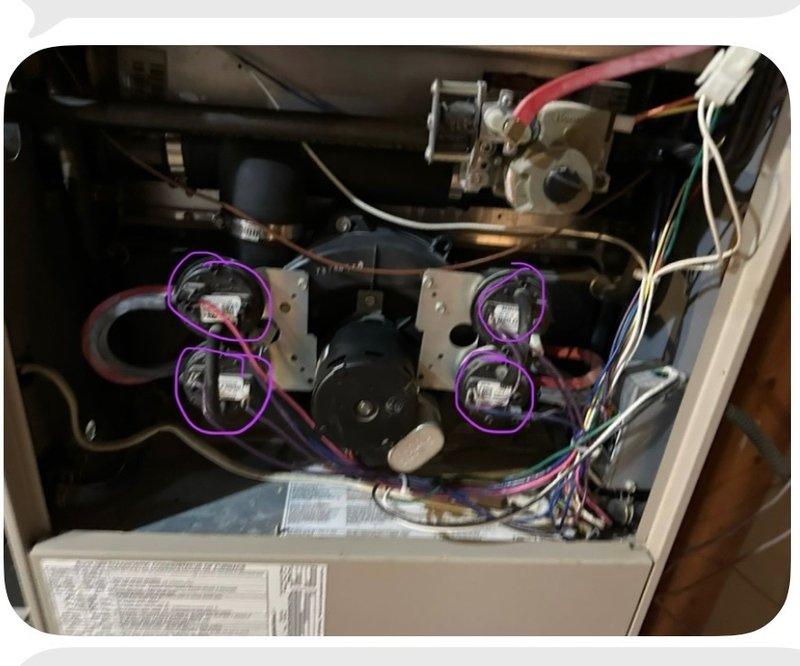 Responded to no-heat call for an aging system (10+ years). Diagnosed failed blower motor with seized bearings. Temporarily left site to obtain replacement motor and returned to complete installation. System now functioning properly with restored heating capability.