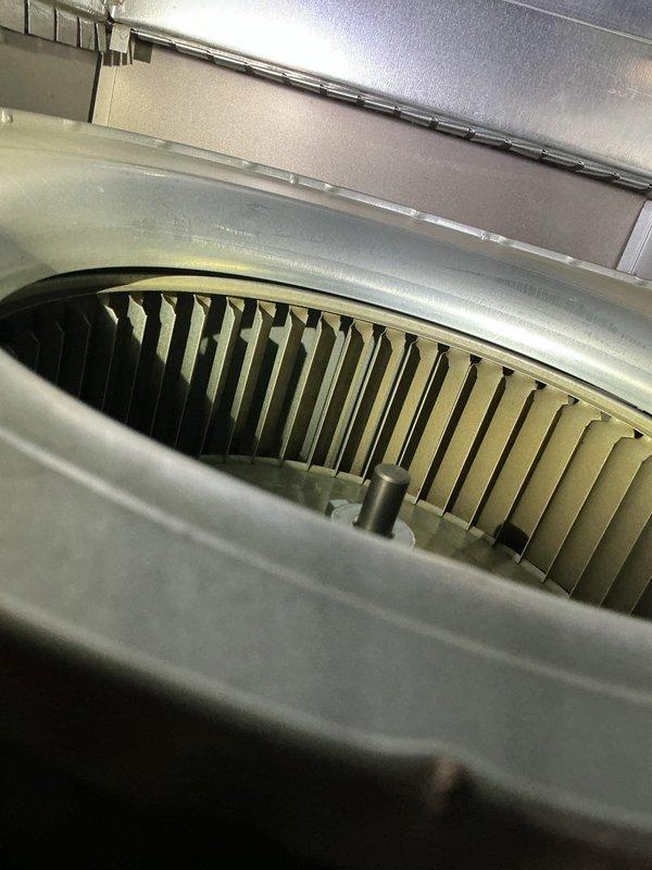 Performed annual maintenance tune-up on 11-year-old Bryant high-efficiency furnace installed in 2014. Inspected blower assembly and control board components, noting normal operational condition with some dust accumulation. Discussed thermostat replacement options with homeowner, who expressed interest in non-WiFi models such as the T-4 or T-6 Pro.