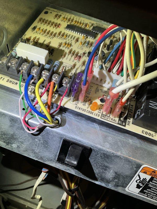 Performed scheduled maintenance on 19-year-old Bryant furnace and identified severe corrosion with nodules/pin holes in the secondary heat exchanger. Visual inspection confirmed compromised heat exchanger cells. Due to critical safety concerns, implemented safety shutdown protocol. Customer was shown the heat exchanger deterioration and referred to comfort advisor for replacement options.