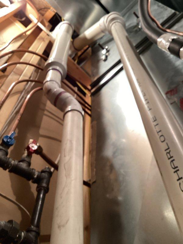 Performed scheduled maintenance on two natural gas furnaces over 10 years old. Inspected blower wheel assemblies and removed accumulated debris to ensure proper airflow. Both systems are operating correctly with all components in satisfactory condition.