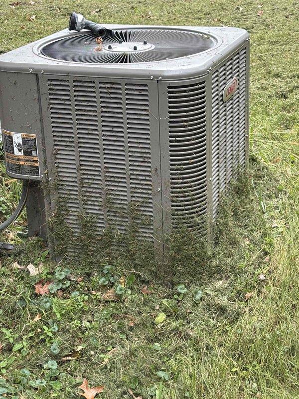 Completed annual maintenance agreement service on 1-year-old Heil furnace (HFR model). Performed comprehensive 12-point furnace tune-up inspection with no operational issues detected. System components inspected include burner assembly, gas connections, condensate drain line, and ventilation. Outdoor Lennox condensing unit also visually inspected for condition.