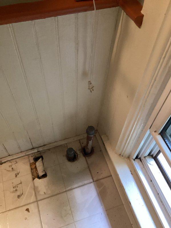 Installed new towel warmer radiator in the second floor bathroom, including mounting, connection to existing hydronic piping system, and installation of thermostatic valve. Completed first phase of boiler project, which included removing old radiator, capping bathroom lines, replacing radiator valve on upstairs unit, bleeding radiators, and removing gas line from upper level to kitchen.