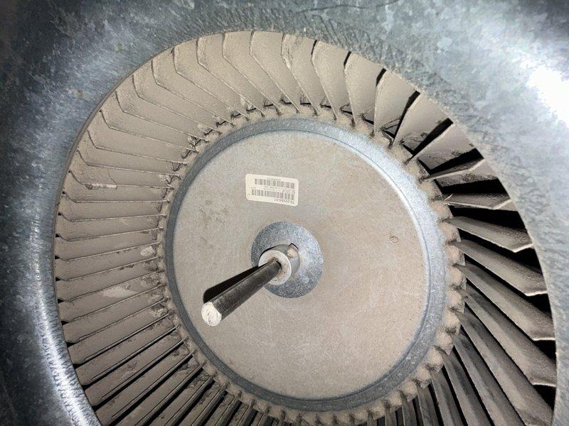 Performed comprehensive furnace tuneup on 20+ year old LP system. Conducted operational testing including temperature rise and combustion checks, replaced air filter, and performed routine maintenance on components. Identified critically low capacitor and significant dust accumulation in blower wheel and secondary heat exchanger. Completed necessary repairs including capacitor replacement, tire replacement, blower motor replacement, and thorough cleaning of blower compartment to restore optimal system performance.