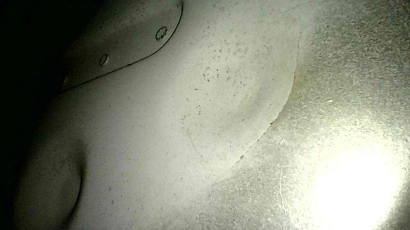 Performed diagnostic inspection on a 28-year-old natural gas furnace after customer reported popping noises and gas odor. Visual inspection revealed a compromised heat exchanger, which poses a safety hazard. Discussed replacement options with homeowner and scheduled follow-up for equipment quote.