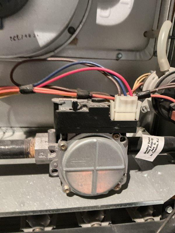 Performed maintenance tune-up on 21-year-old Trane 80% furnace. Identified cracked heat exchanger and internal high limit. Consulted with customer about the issue, who indicated plans for system replacement in spring. Also noted dirty blower wheel requiring cleaning. Filter was inspected and appears to be in good condition.