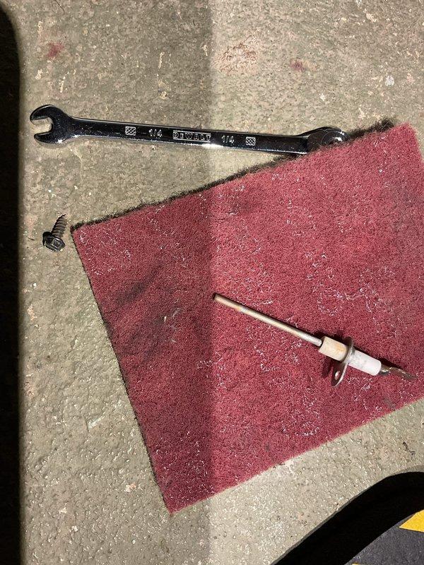 Performed diagnostic service on 16-year-old furnace with no heat issue. Discovered significant leak at cold header and non-functional gas shutoff valve. Noted excessive gurgling in condensate pump after cycling. Informed customer about critical safety concerns with aging system components.