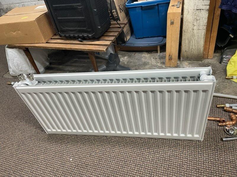 Conducted assessment for reinstallation of customer's wall-mounted flat panel radiator. Completed detailed scope of work, determining necessary materials for repiping and connection to existing system. Prepared comprehensive estimate for client review and future scheduling of installation work.