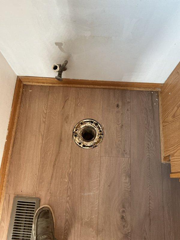 Replaced two 20-year-old toilets in the residence as per customer request. Disconnected and removed old fixtures, cleaned and inspected both toilet flanges (noted minor corrosion), and successfully installed customer-provided new toilets with proper water connection and testing.