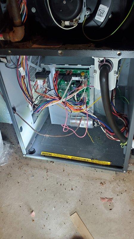 Performed diagnostic evaluation on non-functioning cottage furnace. Identified faulty gas valve as primary issue. Replaced gas valve, properly calibrated pressure settings for LP gas, and verified complete system operation. Furnace now operating correctly with heat restored to cottage.