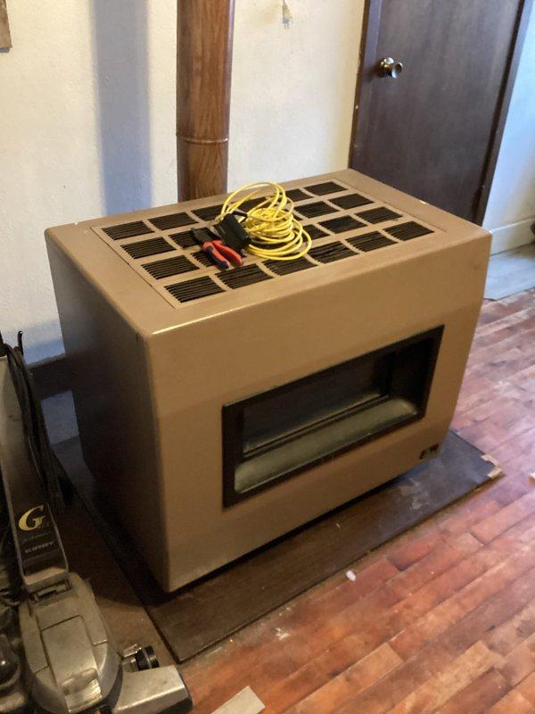 Responded to customer complaint of unusual pilot light sound. Performed diagnostic inspection on natural gas Empire heating system. Identified critical safety issue: cracked heat exchanger, along with excessive gas pressure causing torch-like pilot flame. Equipment deemed unsafe for operation due to carbon monoxide hazard. Recommended complete system replacement; customer advised of findings and scheduled follow-up consultation.