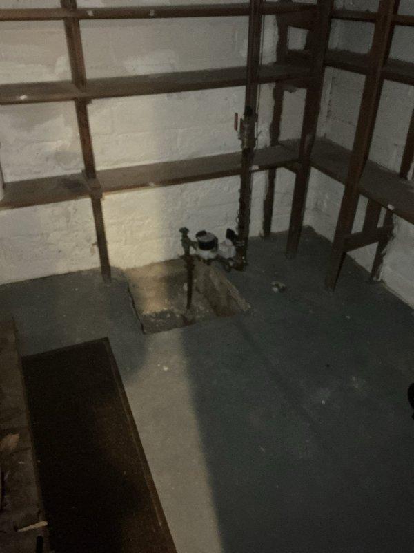 Arrived at residence to repair leaking outdoor spigot with defective shutoff valve. Assessed water supply system in basement utility area, identifying the source of the leak. Replaced damaged hose bib assembly and shut-off valve to restore proper functionality and eliminate water leakage.