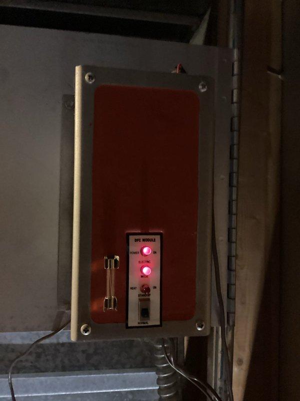 Diagnosed no heat complaint on electric heating system. Discovered non-functioning electric heat component initially suspected to be fuse-related. Upon inspection, identified control board issue and temporarily restored operation through manual jumping procedure. Noted wiring configuration inconsistent with manufacturer documentation. Discussed with homeowner that while temporary repair restored function, replacement of control module would be recommended for proper operation and energy efficiency.