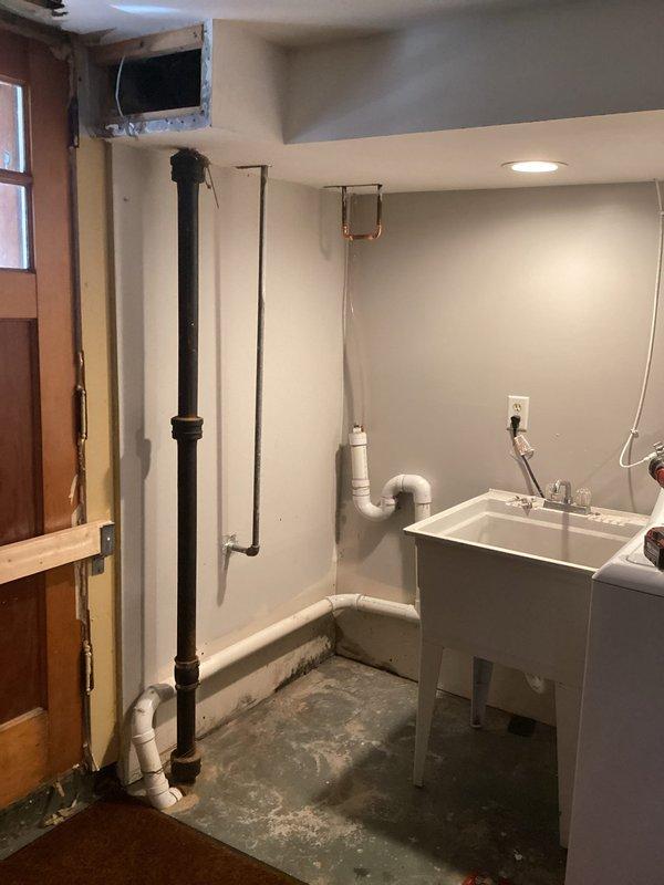 Completed comprehensive plumbing service addressing multiple issues: adjusted flush mechanisms on running toilets, cleared drain blockages in sinks to restore proper drainage, and inspected utility sink in basement that was emitting sulfur odor. Provided estimate for replacement of kitchen and laundry drain pipes, noting significant wear on existing plumbing infrastructure.