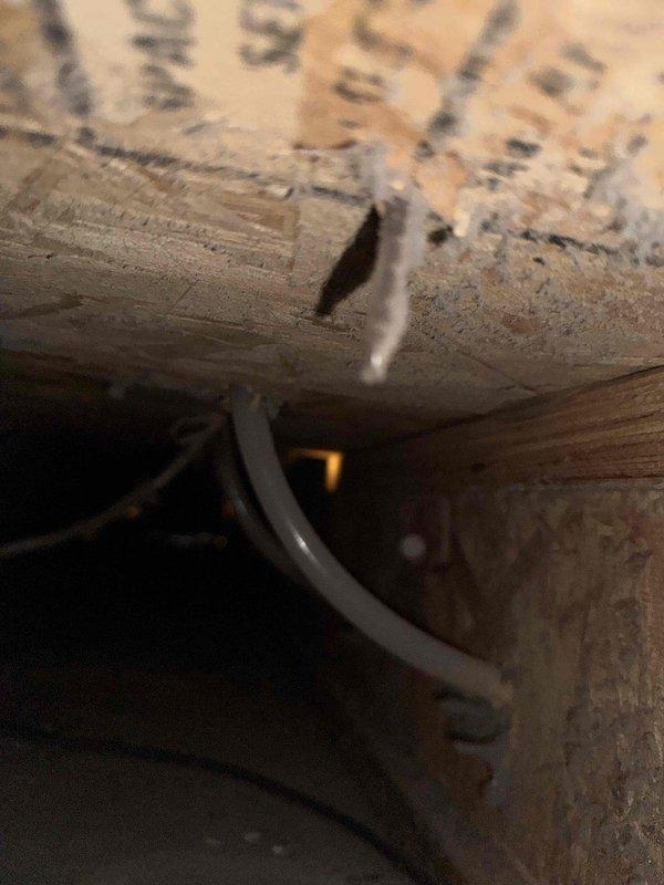 Performed comprehensive duct cleaning service to address significant dust and debris accumulation observed in the HVAC ductwork. Removed extensive buildup of dust, cobwebs, and lint deposits that had formed throughout the spiral metal ducts, restoring proper airflow and improving system efficiency.