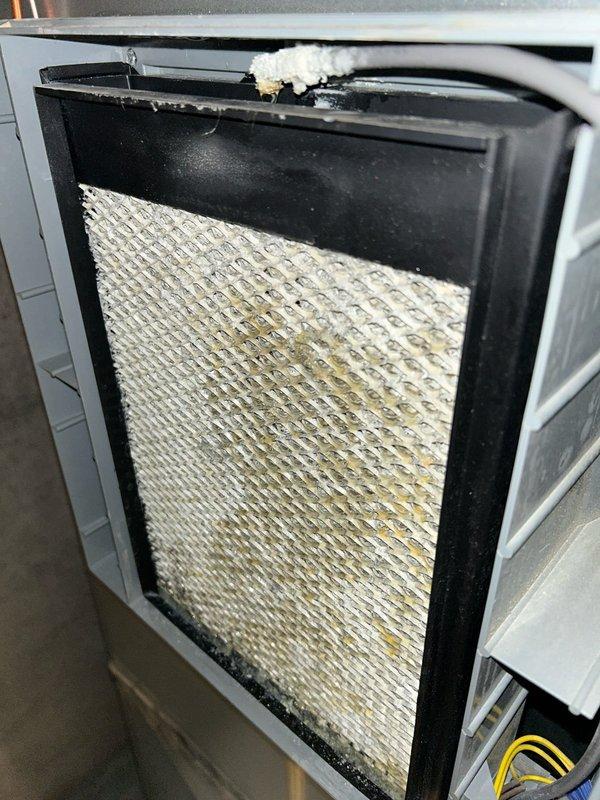 Performed scheduled maintenance on 17-year-old Lennox Furnace, which is operating within expected service life (15-20 years with routine maintenance). Verified proper combustion safety, gas pressure settings, and electrical components. Cleaned flame sensor, confirmed proper ignitor function, checked amp draws on inducer and blower motors, and cleared condensation drains. Noted and documented some interior rust on unit.