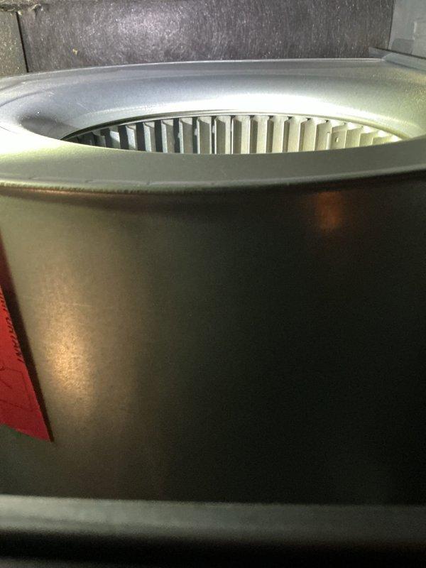 Performed routine maintenance and tune-up on a 2-year-old Furnace/Heat Pump system. Inspected blower assembly and conducted electrical parameter testing with multimeter, recording readings of 0.3 and 47.0. System is currently operating properly with no issues or concerns identified.