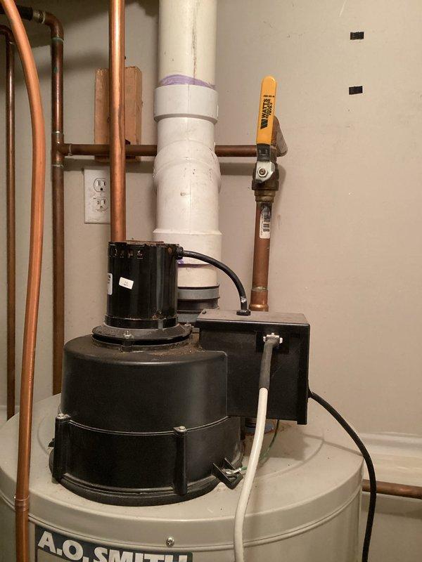 Conducted tune-up on 19-year-old FA furnace including inspection of venting, exhaust flue, heat exchanger (via camera), burners, blower, inducer, pressure switches, safety and limit switches, flame sensor and igniter. Verified gas pressures, combustion air, and system cycling. Found high resistance in ignitor and noisy inducer operation requiring replacement. System currently operating normally despite these issues.