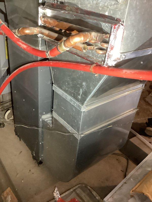 Responded to no-heat call on a Daikin propane furnace that failed to ignite after LP tank replacement. Diagnostic testing revealed clogged burners affecting proper combustion. Performed complete furnace service including cleaning of plugged burners and recommended replacement of existing burners with stainless steel alternatives to prevent future ignition failures.