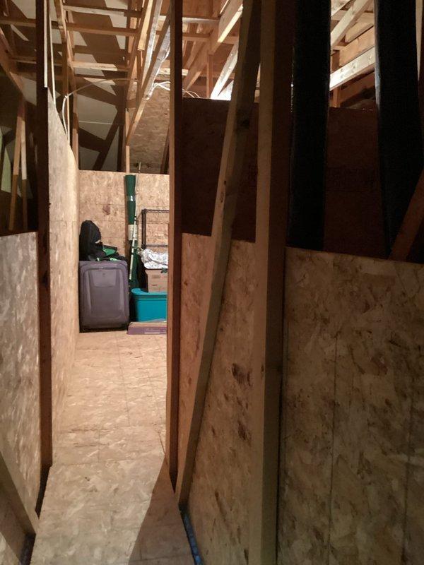 Responded to call for suspected gas leak with concerns about copper gas line from furnace to stove. Upon inspection, gas line was found to be properly installed with no defects. Yellow flames on oven burners were determined to be caused by a running humidifier affecting combustion air. Advised homeowner to keep humidifier off for 1-2 days to verify resolution of flame issues and provided option for future gas line replacement if desired.