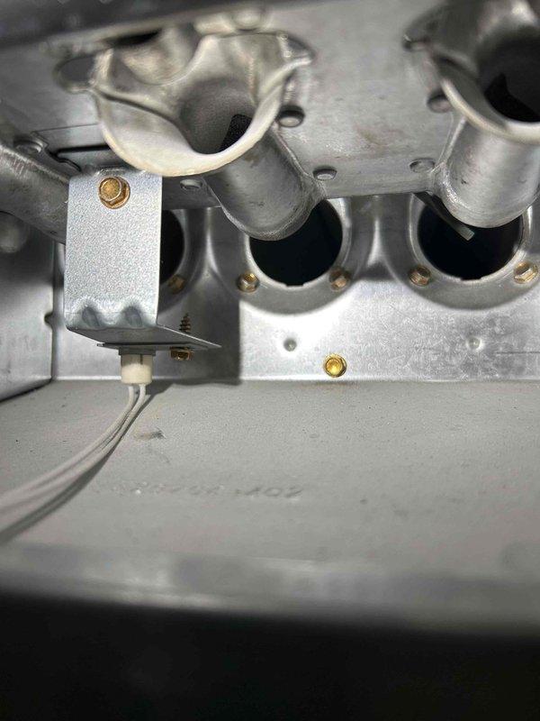 Performed comprehensive furnace tune-up and safety inspection, including testing for gas leaks, verifying pressure switch operation, and checking for carbon monoxide. Tested flame igniter, gas valve solenoid prongs, flame sensor readings, and blower motor capacitor functionality. Verified and adjusted gas pressures for both stage 1 and 2 heating using manometer, then reassembled unit, secured all electrical connections, and confirmed proper system operation.