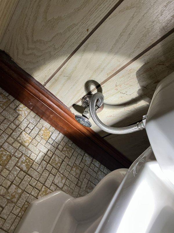 Completed scheduled repair of water system components following city water shutoff. Replaced both main service valves, pressure reducing valve (PRV), and bathroom toilet shutoff valve as per sold repair agreement. Verified proper operation of all new components after installation.