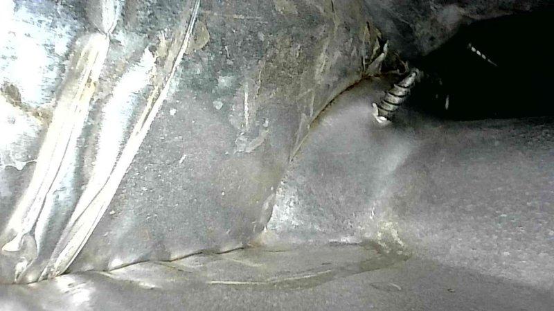 Responded to service call for non-functioning furnace. Upon arrival, system was operational after customer reset. Performed diagnostic check and furnace tune-up, identifying and cleaning heavily corroded flame sensor which likely caused previous non-start condition. Inspection revealed small crack in heat exchanger near crimp. Advised homeowner replacement is recommended due to crack and unit's 25-year age, though furnace is currently functioning properly.