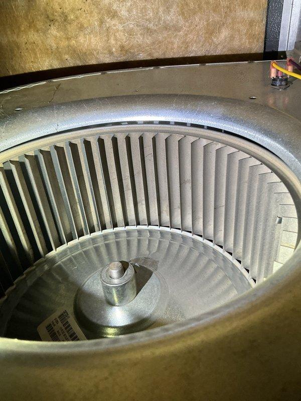 Serviced 17-year-old Goodman high efficiency furnace that was failing to ignite consistently. Diagnosed issue with flame transfer between burners. Thoroughly cleaned all four burners, resulting in proper flame travel and reliable operation. System is now functioning correctly but due to age, recommended comfort advisor consultation.