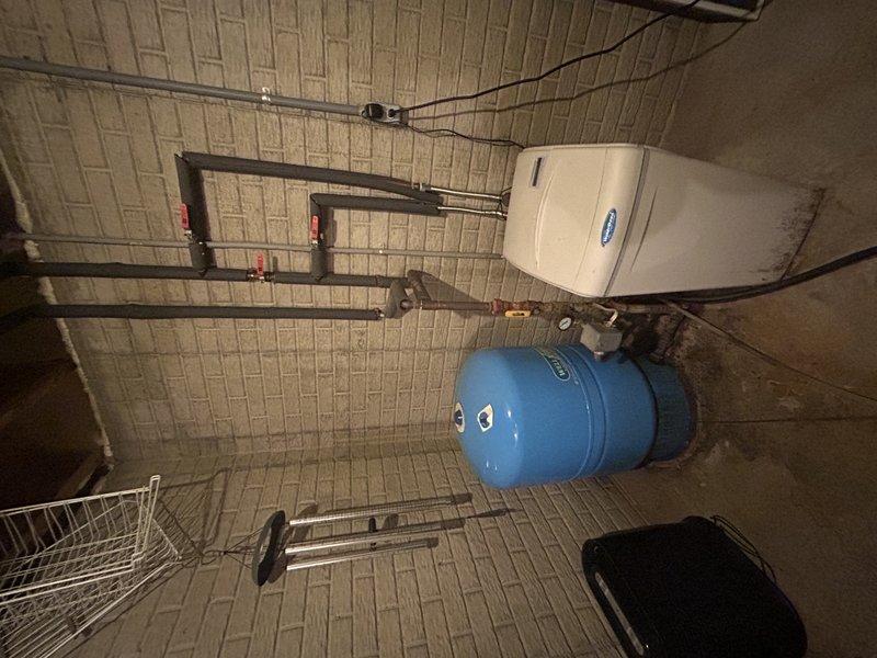 Performed standard furnace tune-up with inspection of routine components and air filter (which was clean). Adjusted heat pump defrost termination setting from 50° to 100° after customer reported frost formation during operation. Verified heat pump ambient lockout is properly set at 30°. Demonstrated humidifier servicing procedures to customer and reviewed thermostat settings.