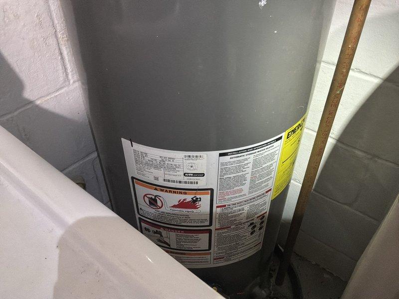 Replaced customer's failing water heater due to declining hot water pressure throughout the property. After diagnostics traced pressure issues to the existing unit, installed new 40-gallon atmospheric Richmond water heater with proper connections to existing plumbing and ventilation system.