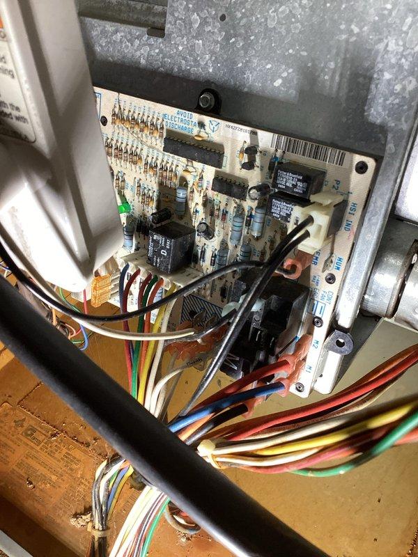 Performed semi-annual agreement maintenance service on furnace of indeterminate age. Completed comprehensive inspection including heat exchanger (camera inspection), venting, exhaust flue, burners, blower, inducer, all safety switches, flame sensor, igniter, and gas pressures. Noted rust damage inside furnace cabinet caused by condensate drainage issues from evaporator coil. System currently operating normally.