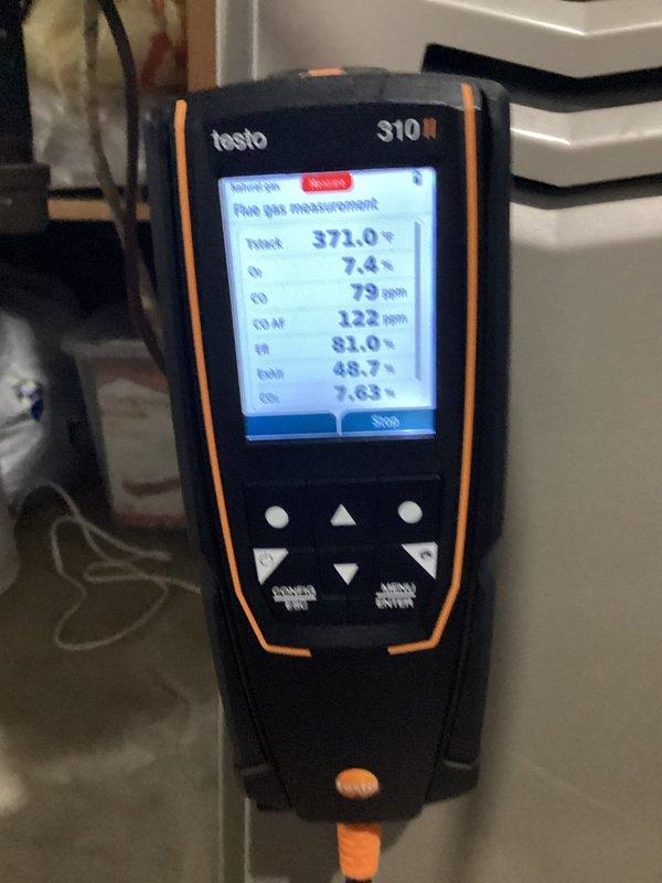 Performed furnace tune-up on 10-year-old Carrier unit with expected 15-20 year lifespan under routine maintenance. Inspection confirmed system is operating safely with proper gas pressure, clean filter, good electrical components and connections. Service included cleaning flame sensor, verifying ignitor operation, checking motor amp draws, and ensuring condensate drains were clear.